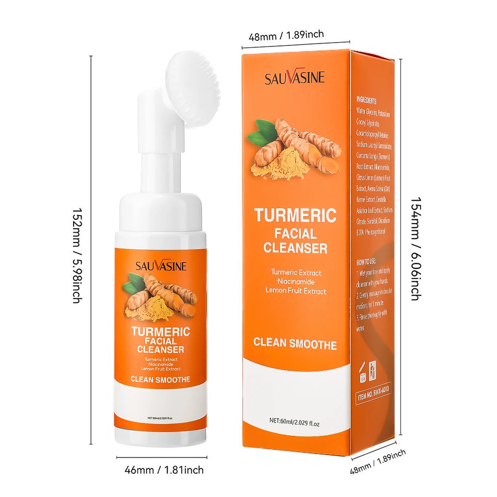 Radiant Glow Turmeric Foam Cleanser