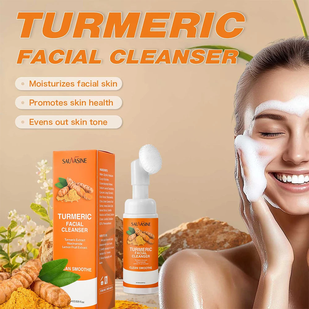 Radiant Glow Turmeric Foam Cleanser